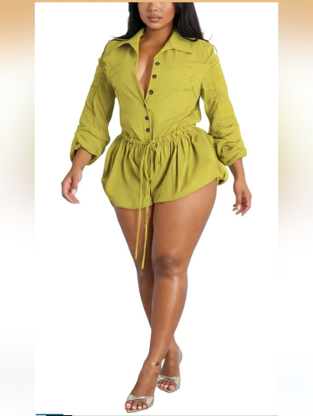 Mustard Puff Jumper